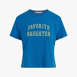 Favorite Daughter THE CROPPED COLLEGIATE TEE